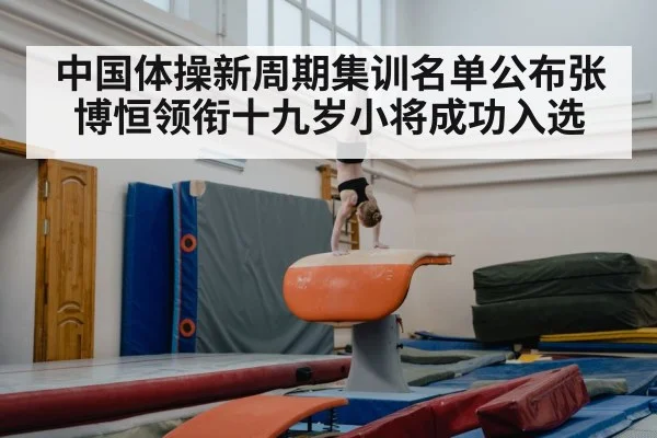 young gymnast training
